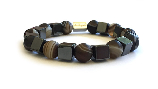 natural-coffee-striped-agate-hematite-bracelet-necklace