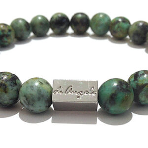 Green African Turquoise Bracelets