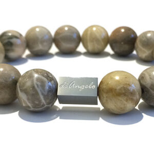 Chrysanthemum Fossil Coral Bracelets